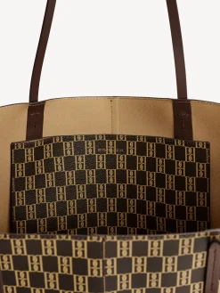 Online By Malene Birger Abi monogram tote bag Shale