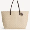 Best By Malene Birger Abi tote bag med print Feather