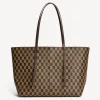 Sale By Malene Birger Abigail monogram tote bag Shale