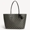 Clearance By Malene Birger Abigail tote bag med print Black