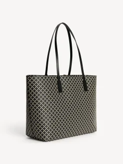 Discount By Malene Birger Abigail tote bag med print Black