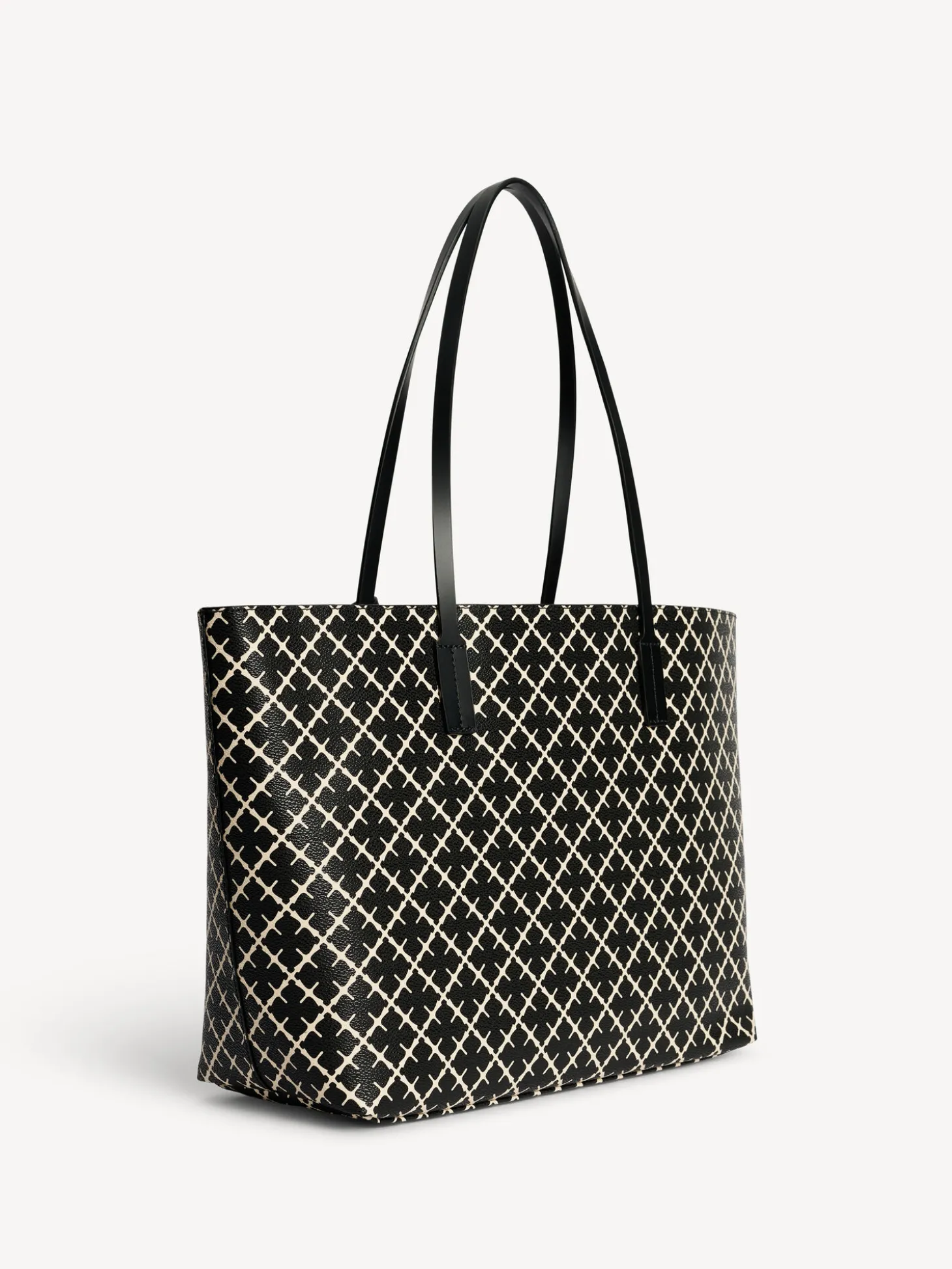 Clearance By Malene Birger Abigail tote bag med print Black