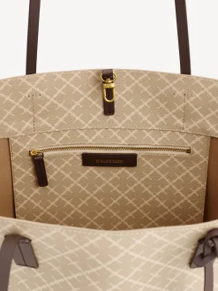 Clearance By Malene Birger Abigail tote bag med print Feather