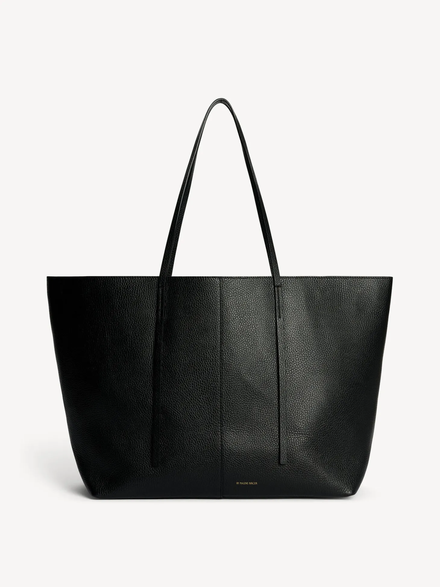 Outlet By Malene Birger Abilla tote i læder Black