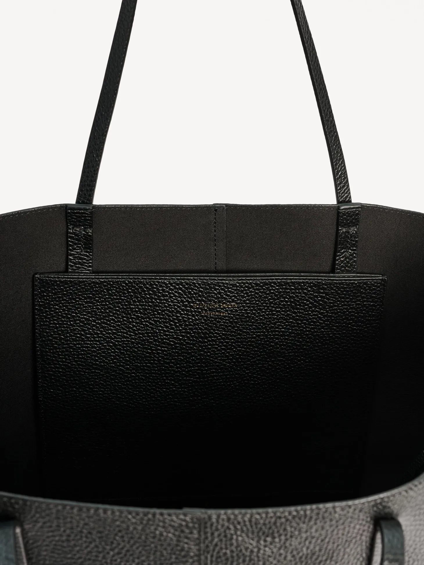 Outlet By Malene Birger Abilla tote i læder Black