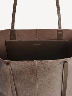 Outlet By Malene Birger Abilso tote i l&aelig;der CoffeeBean