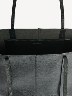 Best By Malene Birger Abilso tote i læder Black
