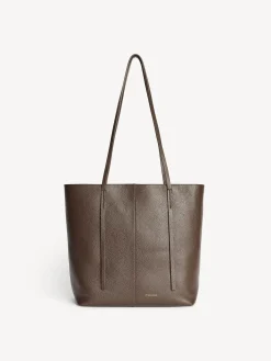 Outlet By Malene Birger Abilso tote i l&aelig;der CoffeeBean