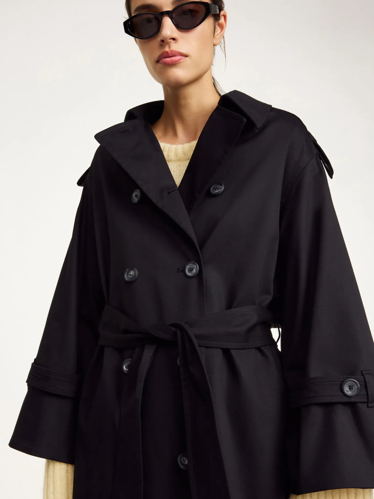 Outlet By Malene Birger Alaya trenchcoat Black