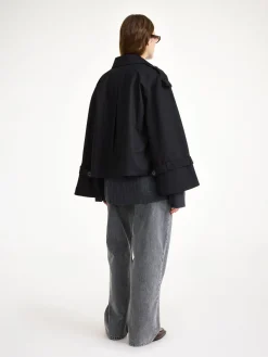 Best By Malene Birger Alisandra kort trench Black