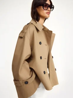Hot By Malene Birger Alisandra kort trench Fosil