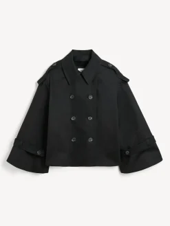 Best By Malene Birger Alisandra kort trench Black