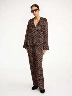 Hot By Malene Birger Amanna skjorte SignatureFlower