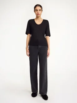 Clearance By Malene Birger Amaringa T-shirt Black