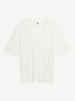 Hot By Malene Birger Amaringa T-shirt SoftWhite