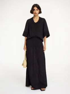 Discount By Malene Birger Anais maxikjole Black