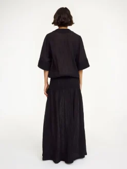 Discount By Malene Birger Anais maxikjole Black