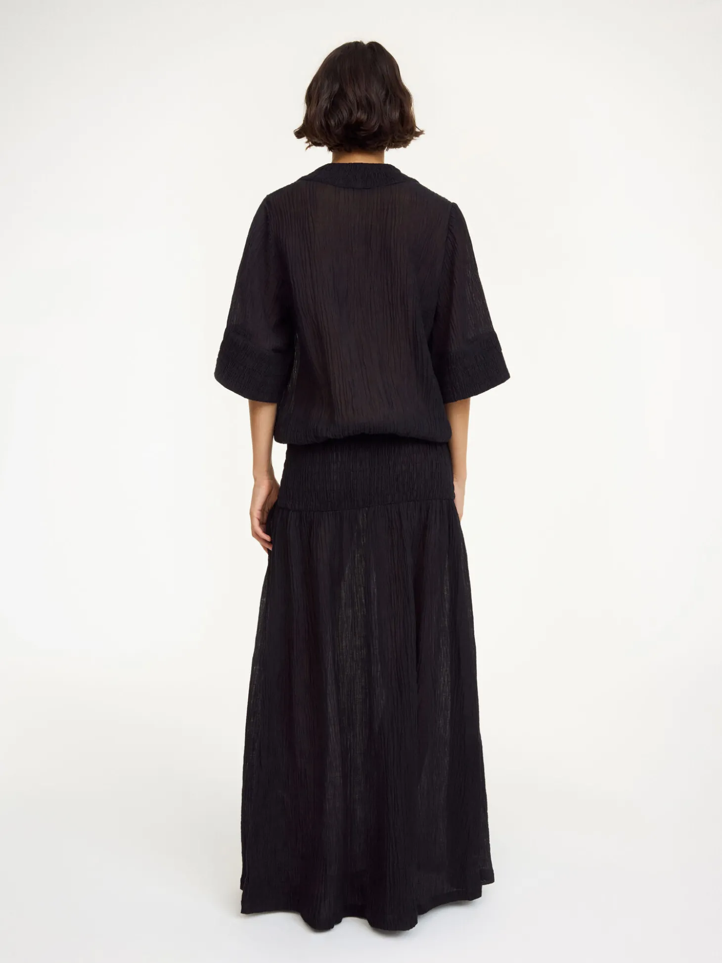 Discount By Malene Birger Anais maxikjole Black