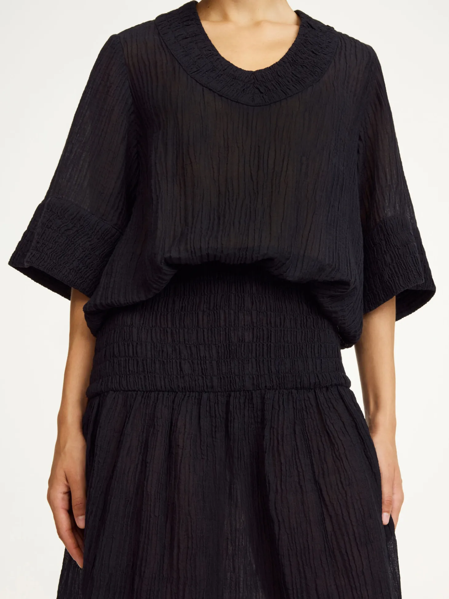 Discount By Malene Birger Anais maxikjole Black