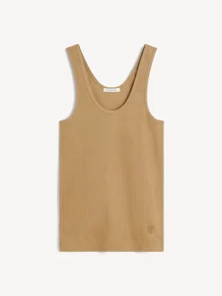 Discount By Malene Birger Anisa tanktop LightBrown