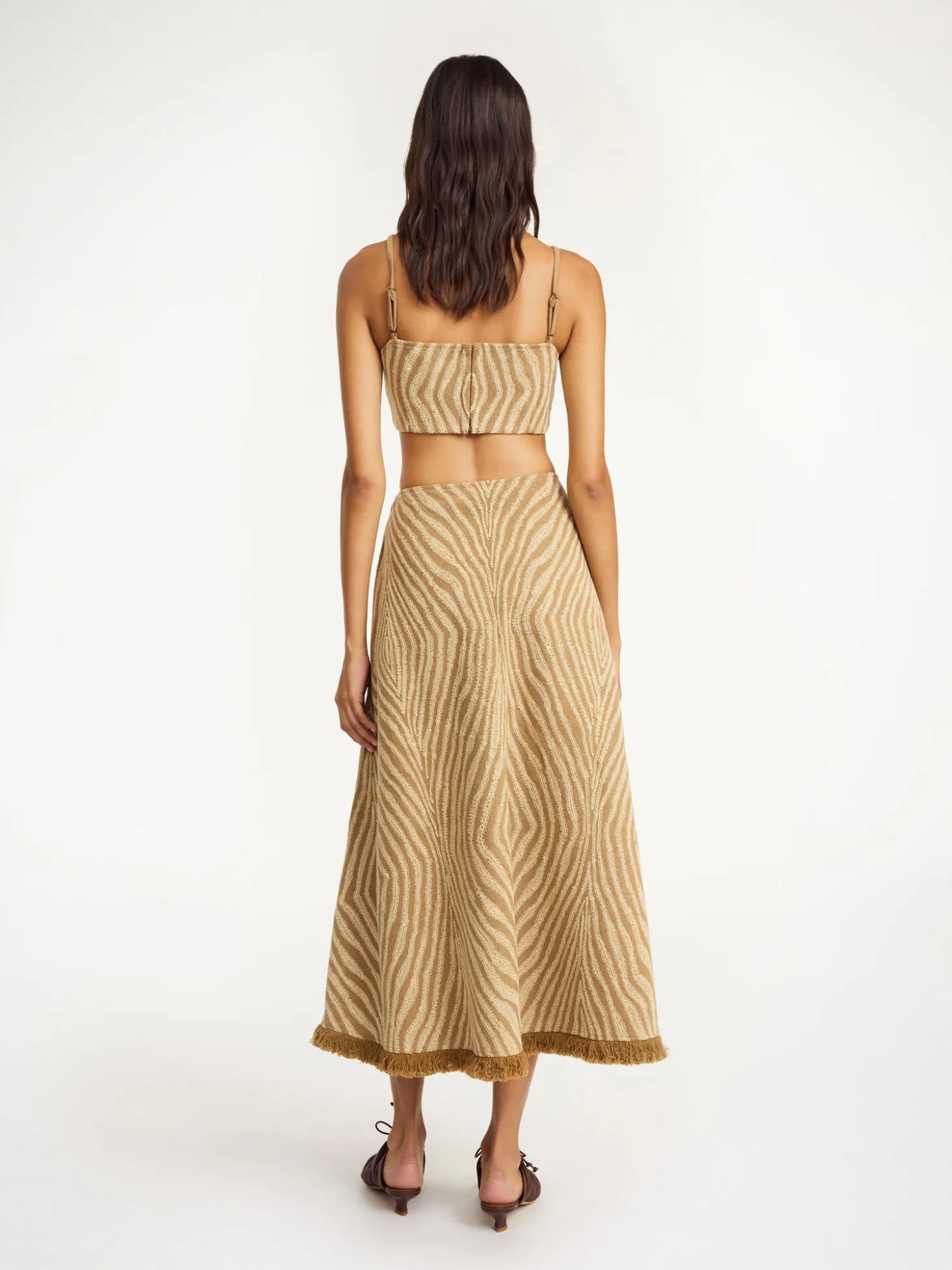 Hot By Malene Birger Arvine top ZebraPrint