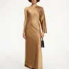 Outlet By Malene Birger Avilas maxikjole ToastedCoconut