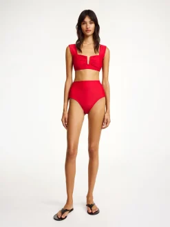 New By Malene Birger Belira bikiniunderdel DarkChilli