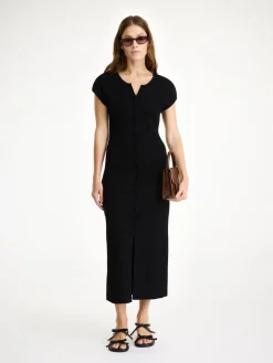 Best By Malene Birger Bielas maxikjole Black