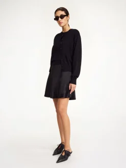 New By Malene Birger Bobbas mininederdel Black