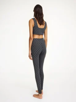Best By Malene Birger Braga tr&aelig;ningstop MonogramBlack&Grey