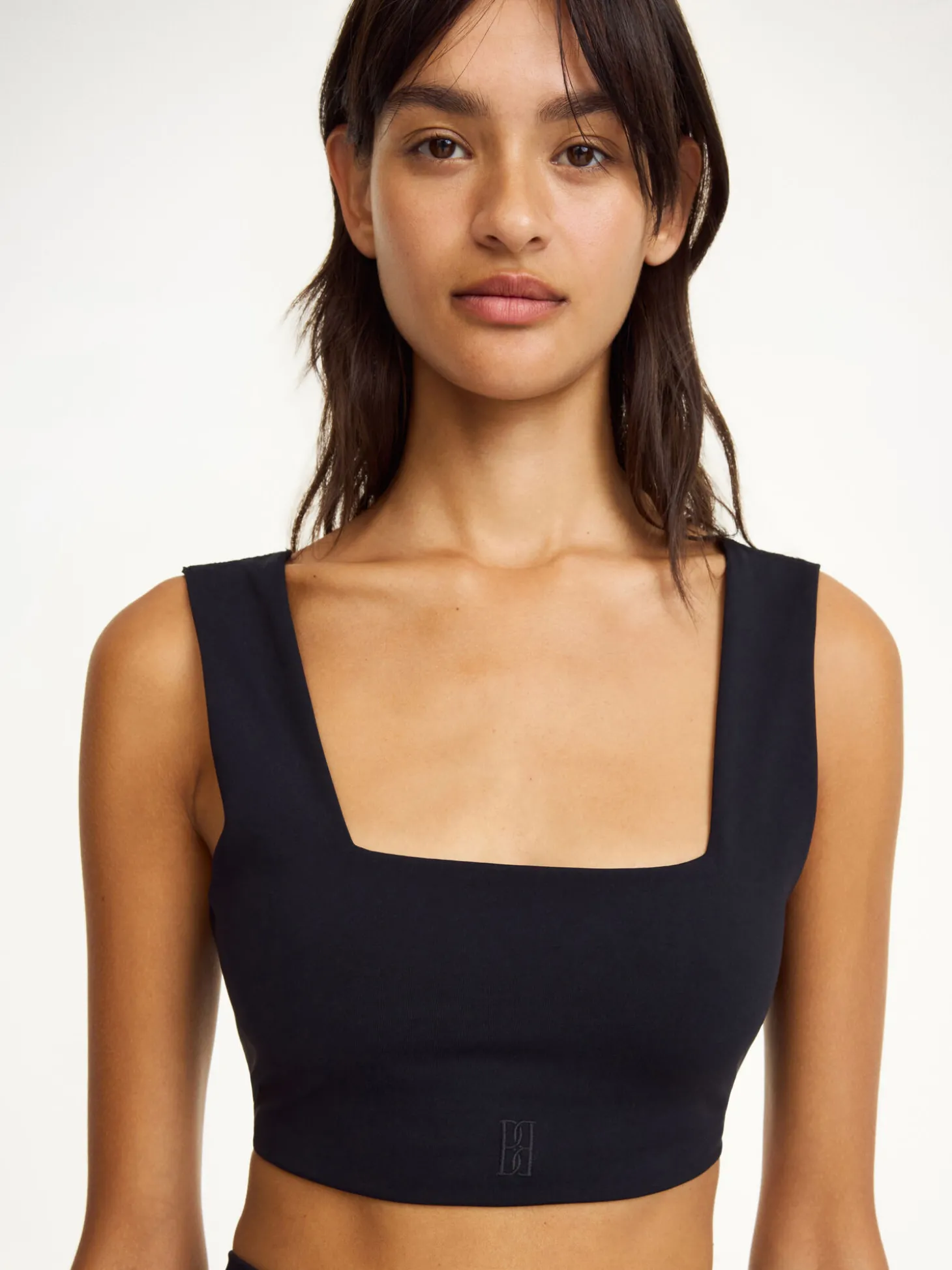 Fashion By Malene Birger Braga træningstop Black
