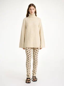 Sale By Malene Birger Breele leggings i uld Graphicflower