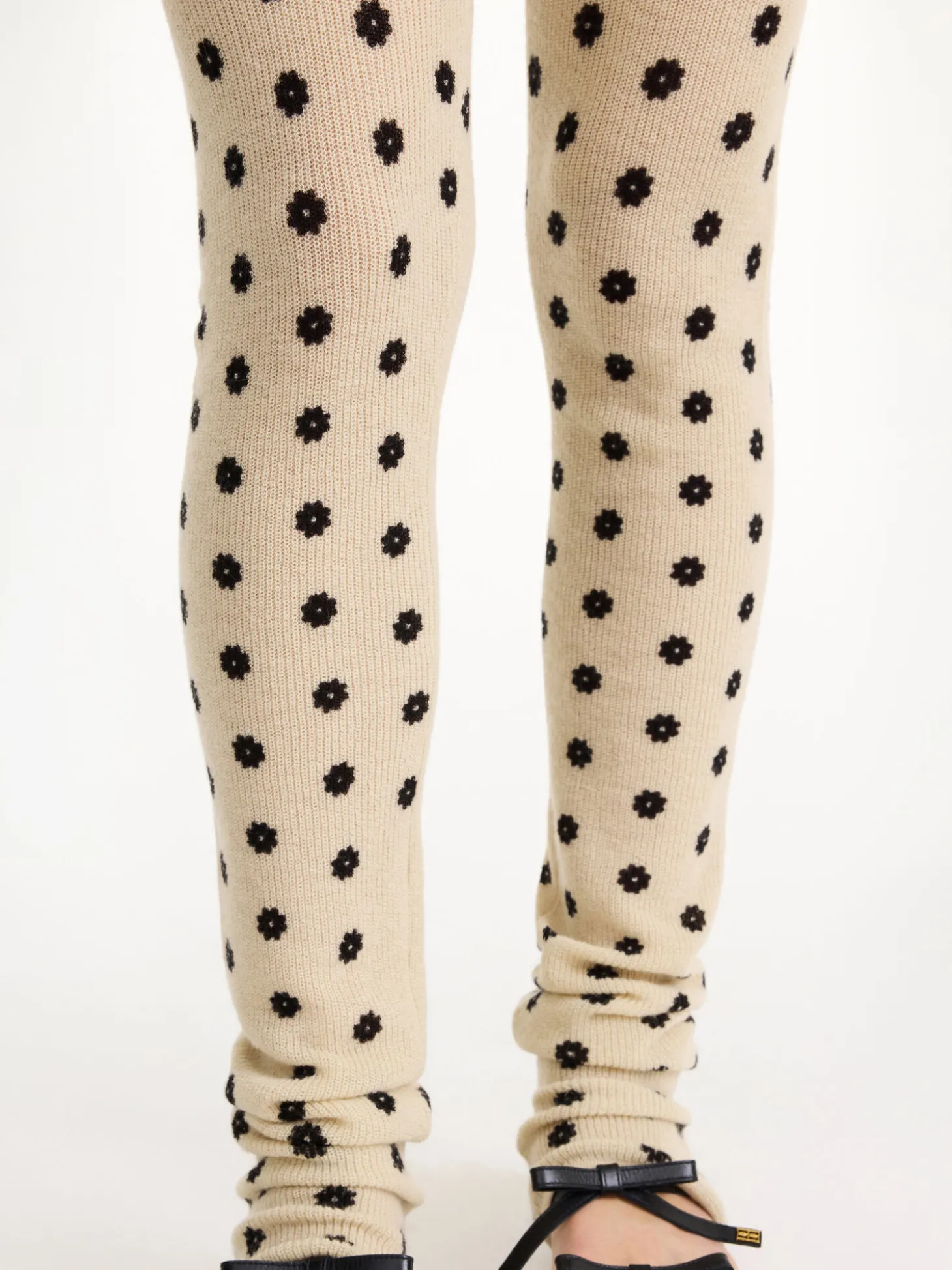 Sale By Malene Birger Breele leggings i uld Graphicflower