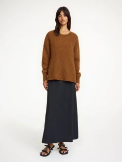 Online By Malene Birger Briella sweater i mohair Bison
