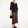 Sale By Malene Birger Bryar T-shirt i bomuld Black