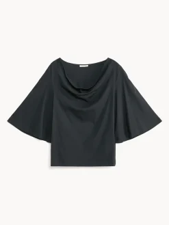 Sale By Malene Birger Bryar T-shirt i bomuld Black