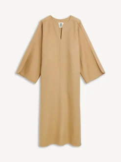 Outlet By Malene Birger Cais kjole i uld DarkSand