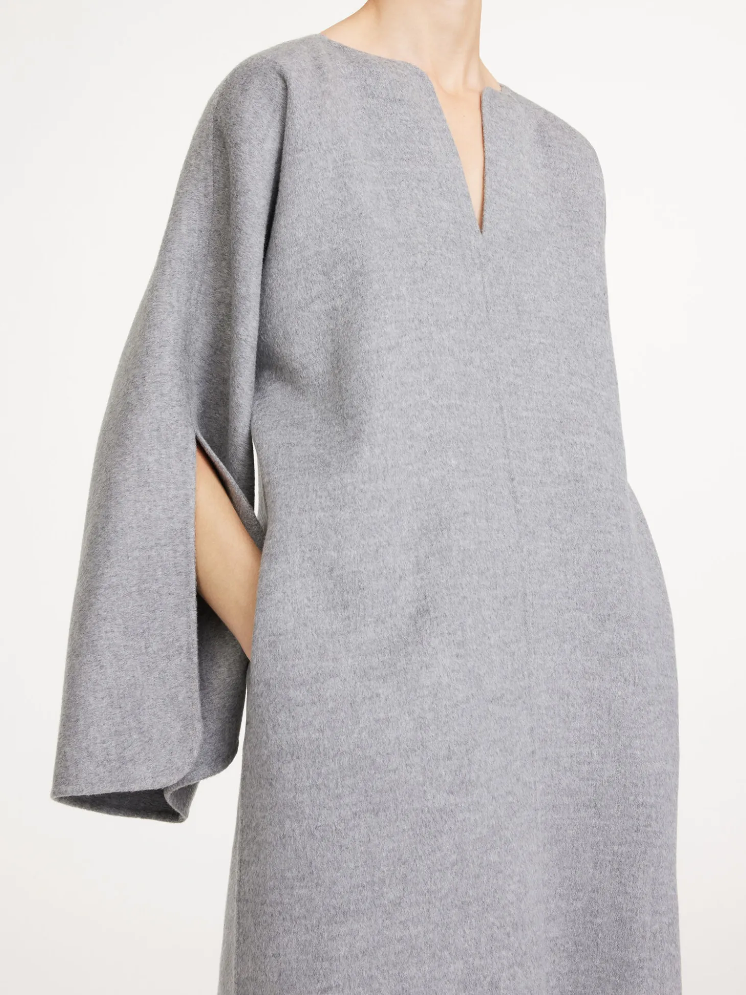 Clearance By Malene Birger Cais maxikjole GreyMelange