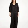 Clearance By Malene Birger Calyas bluse Black