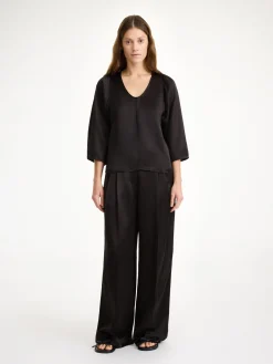 Clearance By Malene Birger Calyas bluse Black