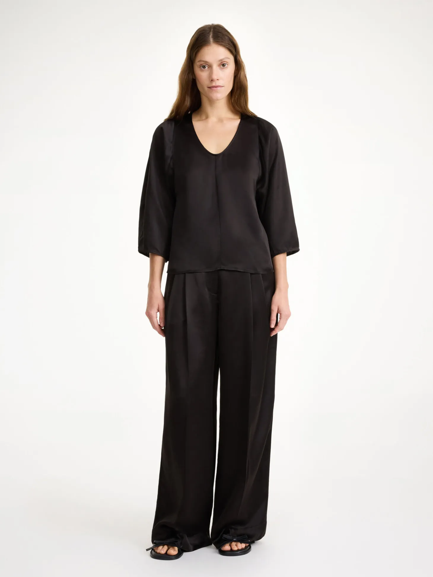 Clearance By Malene Birger Calyas bluse Black