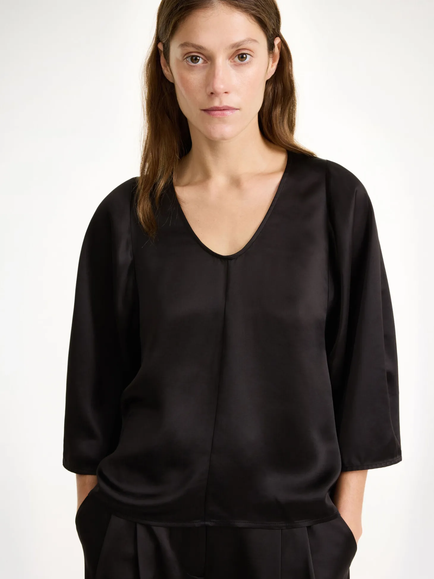 Clearance By Malene Birger Calyas bluse Black