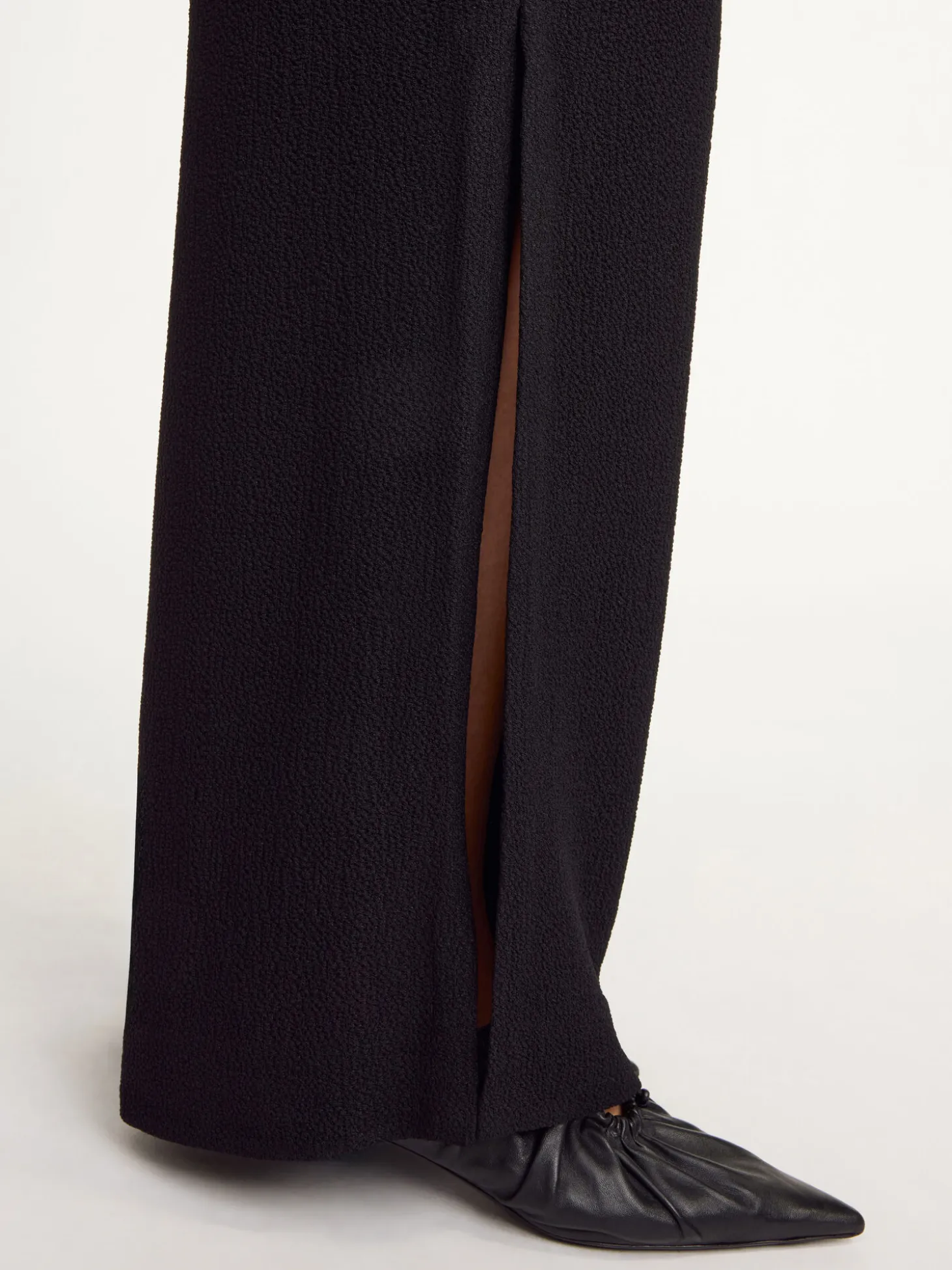 Discount By Malene Birger Campione bukser med brede ben Black