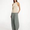 Discount By Malene Birger Carlien bukser i uld GreyMelange