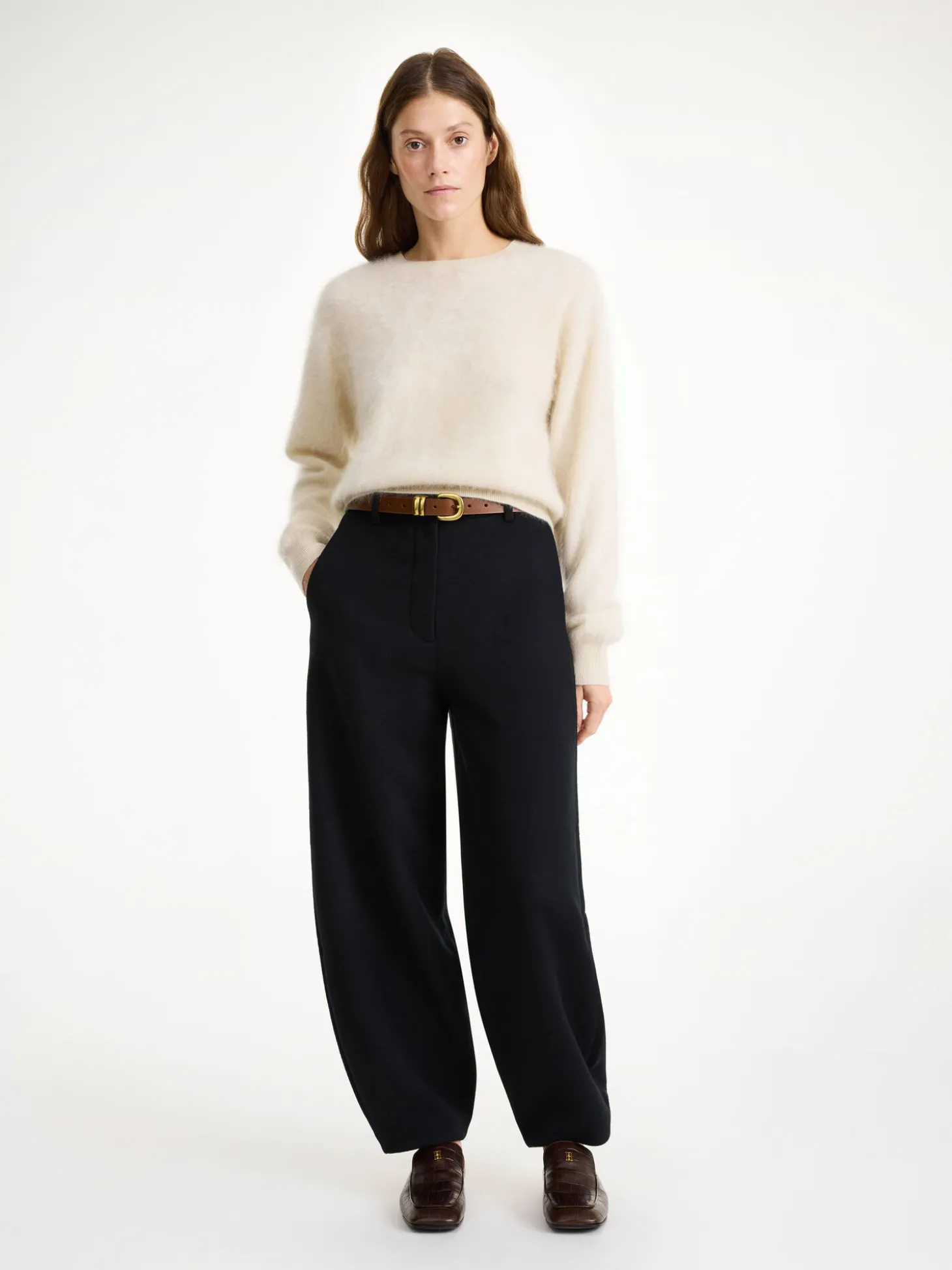 Sale By Malene Birger Carlien bukser i uld Black
