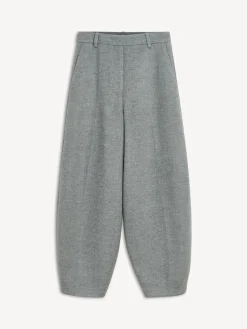 Discount By Malene Birger Carlien bukser i uld GreyMelange