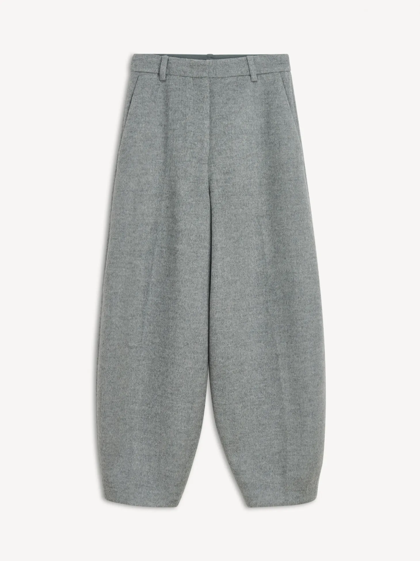Discount By Malene Birger Carlien bukser i uld GreyMelange