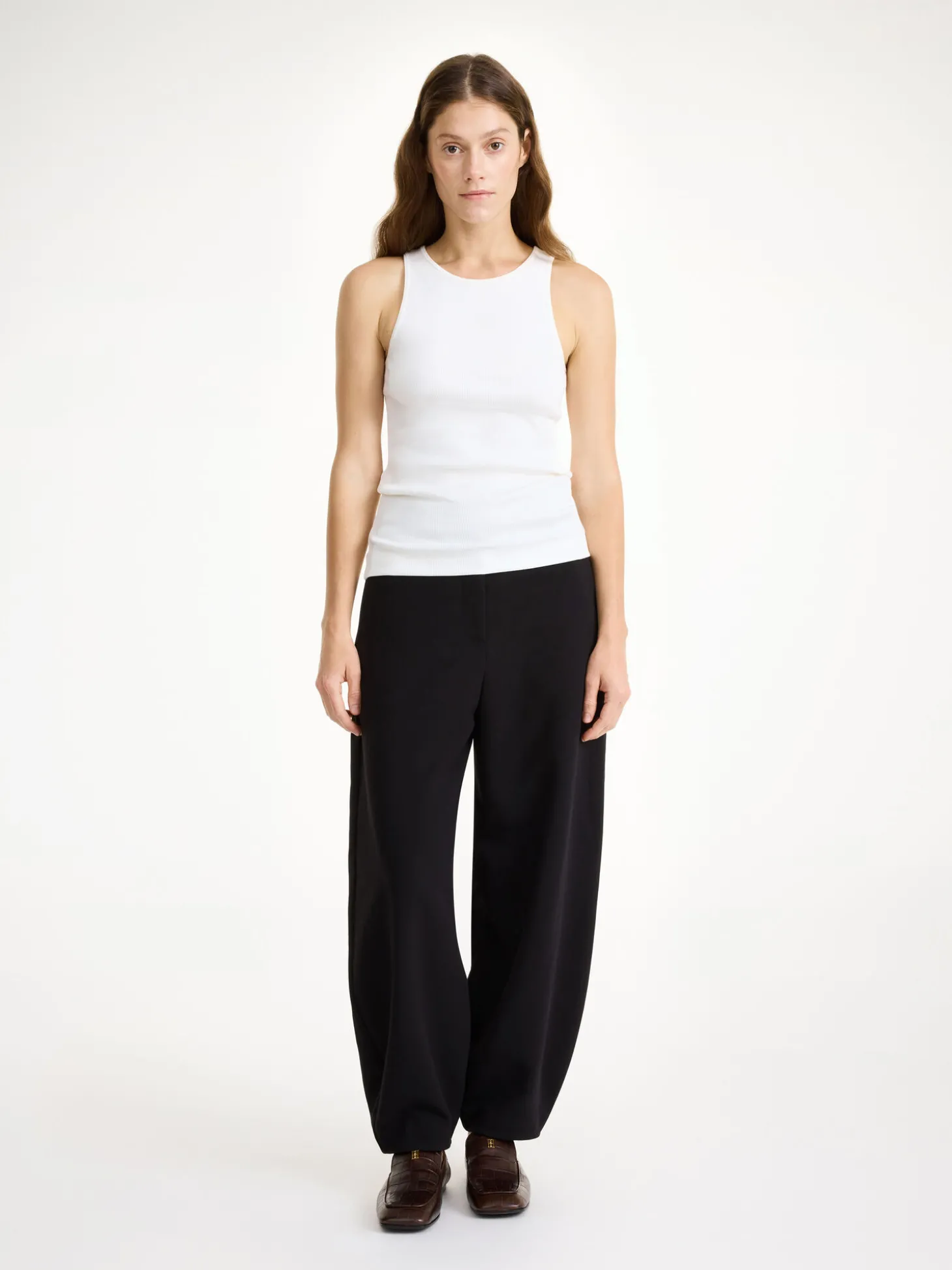 Clearance By Malene Birger Carlien højtaljede bukser Black