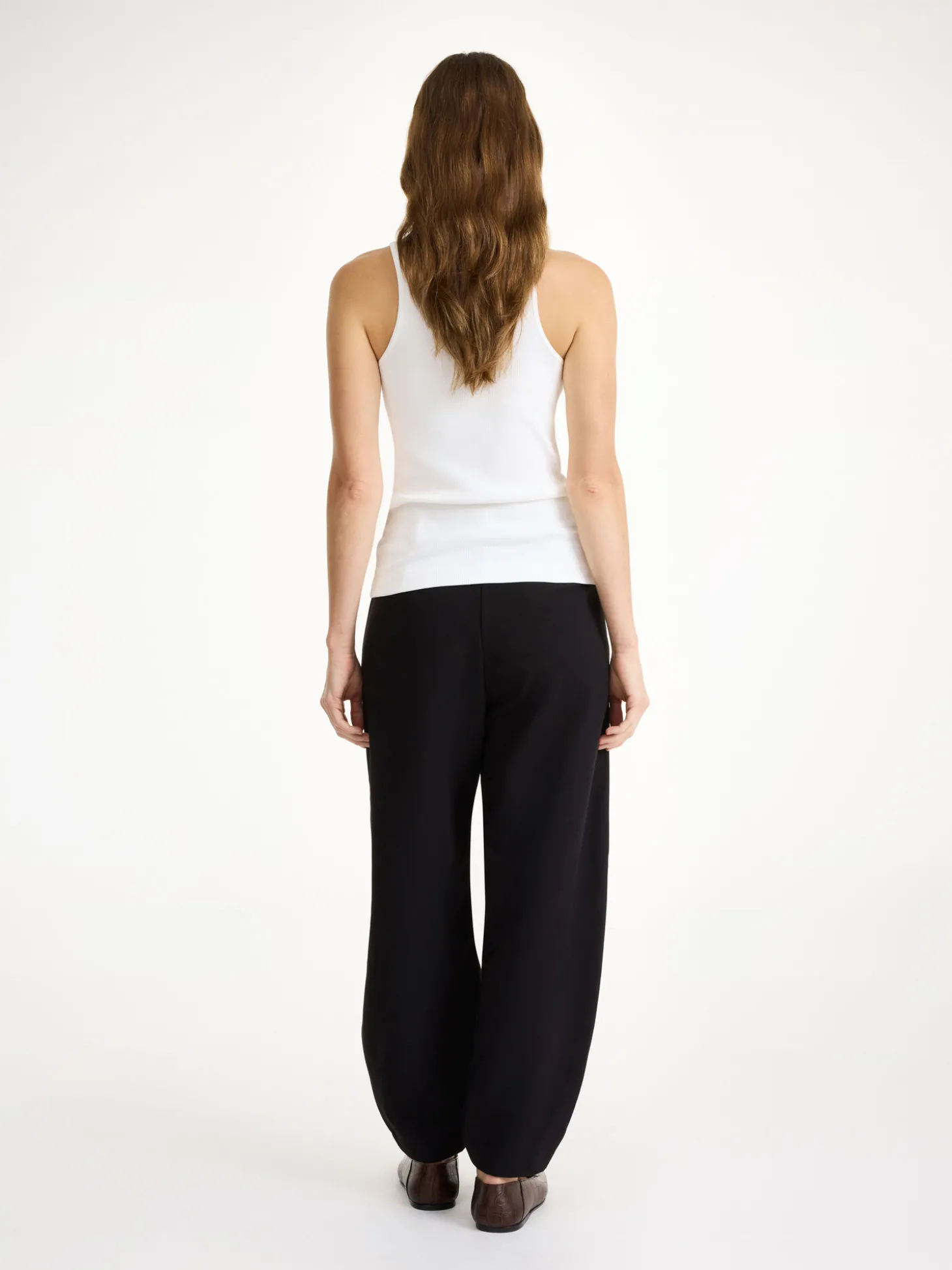 Clearance By Malene Birger Carlien højtaljede bukser Black
