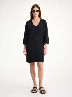 New By Malene Birger Carmona midikjole Black